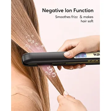 Wavytalk Hair Straightener for Silky Hair and Frizz-Free Styling
