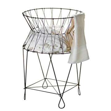 KINDWER Hamper, 22x22x34, Brown