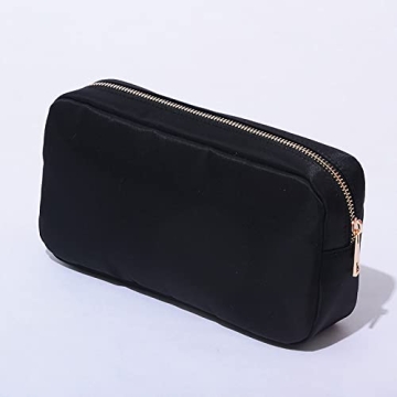 Kaymey Large Cosmetic Bag Stylish Makeup Pouch Nylon
