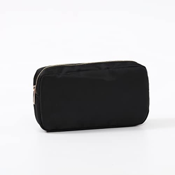Kaymey Large Cosmetic Bag Stylish Makeup Pouch Nylon