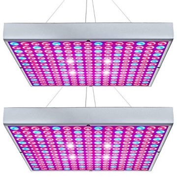Hytekgro LED Grow Light 225 LEDs Plant Lights for Indoor Plants Seedling and Vegetable (2 Pack)