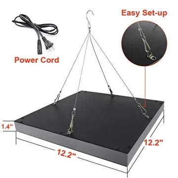 Hytekgro 225 LEDs Grow Lights for Indoor Seedlings