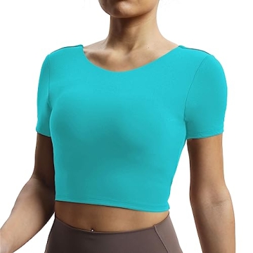 Aoxjox Backless Twist Crop Top for Women - Comfortable Style
