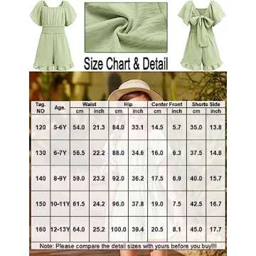 Arshiner Girls Elegant Off Shoulder Jumpsuit for Summer