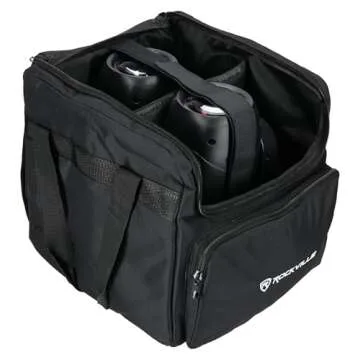 Rockville Padded Travel Bag for (2) Chauvet or American DJ Effect Lights (RLB40)