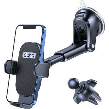 OQTIQ Car Phone Holder with Strong 360° Mount