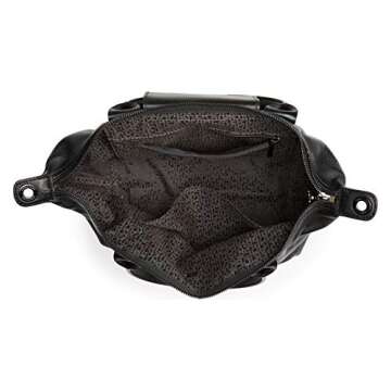 Longchamp Ladies Le Pliage Cuir Top Handle Bag