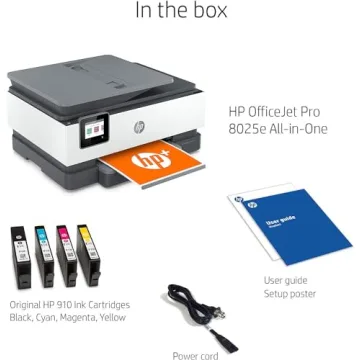 HP OfficeJet Pro 8025e Wireless Printer - Renewed