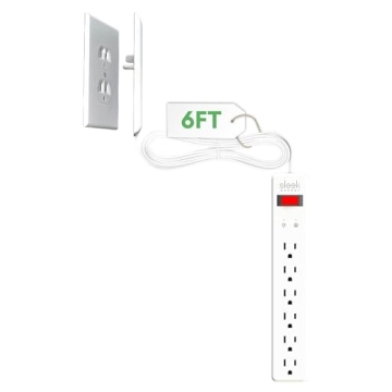 Sleek Socket Ultra-Thin Outlet Concealer & Cord Kit