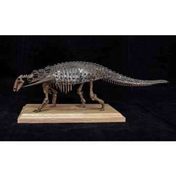 VWUVWU Edmontosaurus Model Hadrosauridae Dinosaur Skeleton Collector Resin Animal GK Decor Gift for ...