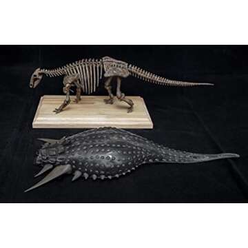 VWUVWU Edmontosaurus Model Hadrosauridae Dinosaur Skeleton Collector Resin Animal GK Decor Gift for Adult