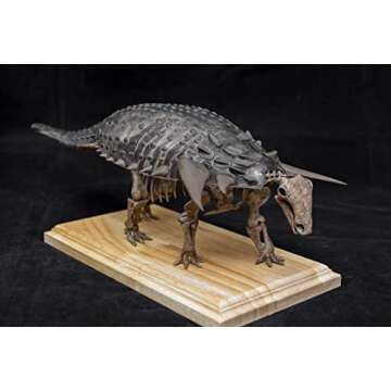 VWUVWU Edmontosaurus Model Hadrosauridae Dinosaur Skeleton Collector Resin Animal GK Decor Gift for Adult