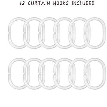 SPXUBZ Girly Cosmetic and Make Up Theme Pattern with Perfume and Lipstick Nail Polish Brush Modern City Lady Multi Shower Curtain Waterproof Bathroom Decor Polyester Fabric Curtain Sets with Hooks