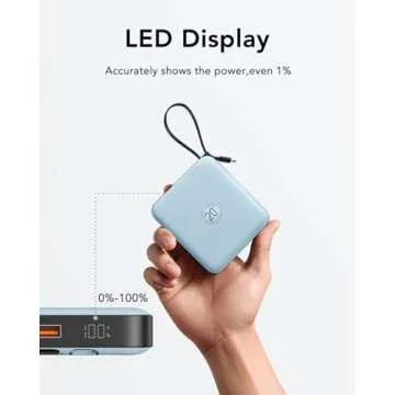 VRURC 20W Fast Charging Portable Power Bank, 10000mAh