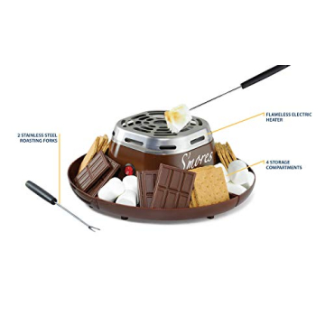 Nostalgia S'mores Maker for Indoor Fun and Family Bonding