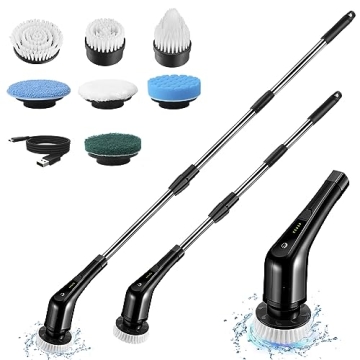 Exfeeko Electric Spin Scrubber: Cordless Cleaning Power