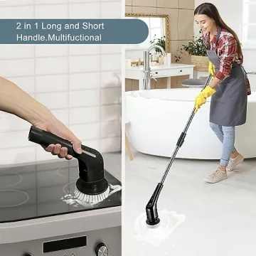 Exfeeko Electric Spin Scrubber: Cordless Cleaning Power