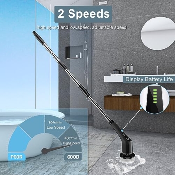 Exfeeko Electric Spin Scrubber: Cordless Cleaning Power