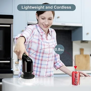 Exfeeko Electric Spin Scrubber: Cordless Cleaning Power