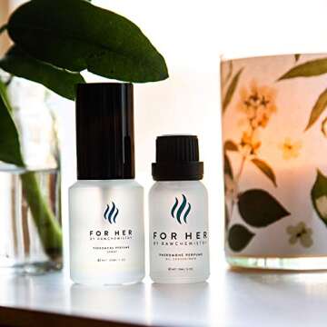 RawChemistry For Her A Pheromone Infused Perfume Gift Set - Elegance, Extra Strength Pheromone Infus...