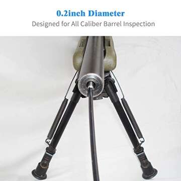 Teslong Rifle Borescope, Bore Camera Gun Cleaning Camera - Fits .20 Caliber & Larger-Hunting Shootin...