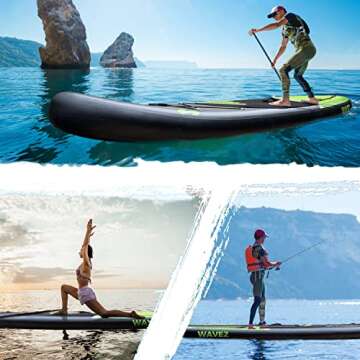 Peakpath Inflatable Stand Up Paddle Board for All Ages