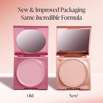 Mally Beauty Poreless Face Defender Blurring Primer & Blotting Setting Powder - Long-Lasting Matte Finish - Tap & Pat Product on Skin - Control Shine - Blurs Pores & Extends Makeup Wear - Full-Size