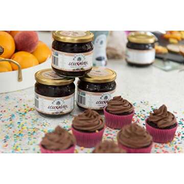 NUNATURE Cocodate Dates And Cacao Spread - 100% Natural Chocolate Date Spread, Vegan, Paleo Friendly, Gluten & Dairy Free Snack, Non-GMO, Sugar-free