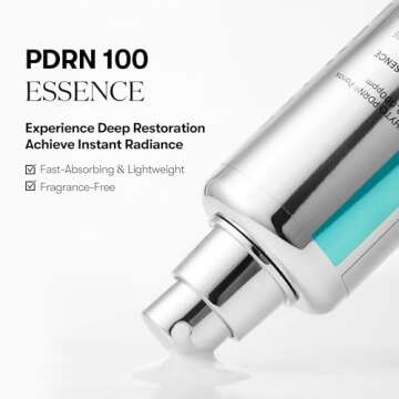 VT COSMETICS PDRN 100 Essence, Intensive Glow Serum, Vegan PDRN 100,000ppm, Skin Restoration & Recov...