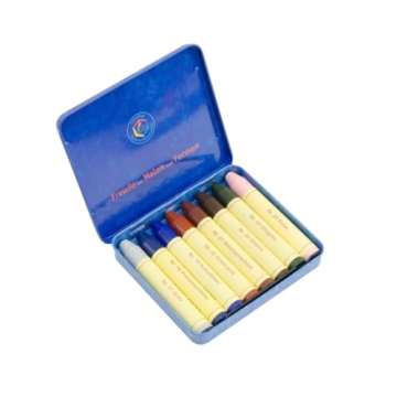 Stockmar Wax Stick Crayons - 8 Vibrant Earth Tone Colors