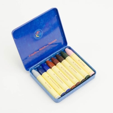 Stockmar Wax Stick Crayons - 8 Vibrant Earth Tone Colors