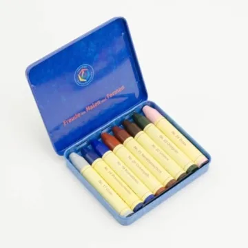 Stockmar Wax Stick Crayons - 8 Vibrant Earth Tone Colors