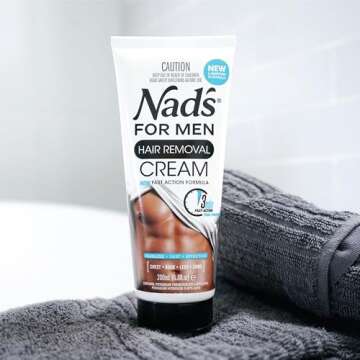 Nad's For Men Painless Hair Removal Cream for Coarse Hair