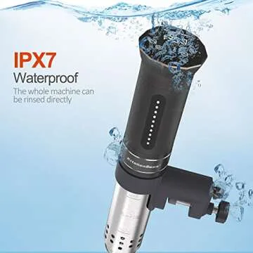 KitchenBoss Sous Vide Cooker with Waterproof Design and Bags