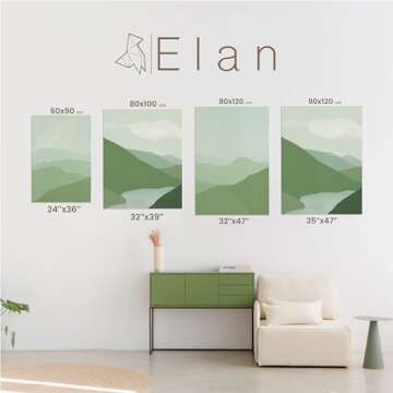 Elan Stretched 32x47 Canvases for Vibrant Art