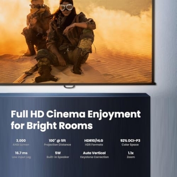 BenQ TH671ST 1080p Short Throw Gaming Projector 3000 Lumens