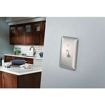 Franklin Brass Matte Black Outlet Covers - 3-Pack Elegant Design