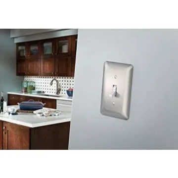 Franklin Brass Matte Black Outlet Covers - 3-Pack Elegant Design