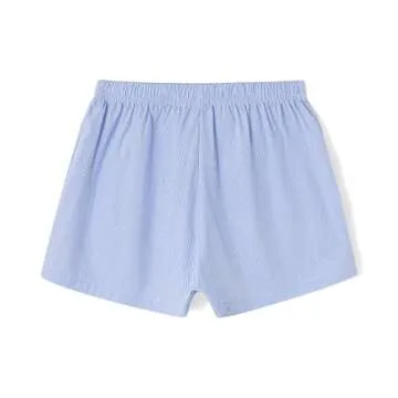 Boxer Shorts Y2k Women Plaid Gingham Low Elastic Waist Pajamas Lounge Sleep Pj Checkered Micro Short...