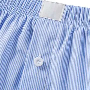 Boxer Shorts Y2k Women Plaid Gingham Low Elastic Waist Pajamas Lounge Sleep Pj Checkered Micro Short Pants Bottoms Light Blue