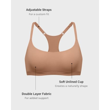 Inbarely Soft Racerback Bralette - Comfort Meets Style