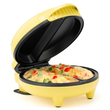 Holstein Housewares Non-Stick Omelet & Frittata Maker - Quick & Easy for 2 Portions