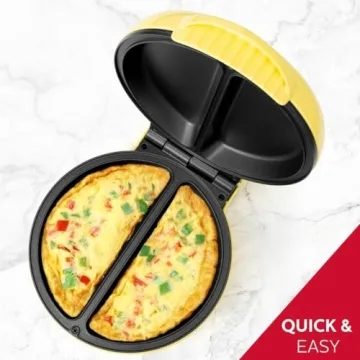 Holstein Non-Stick Omelet Maker for Quick Delicious Breakfasts