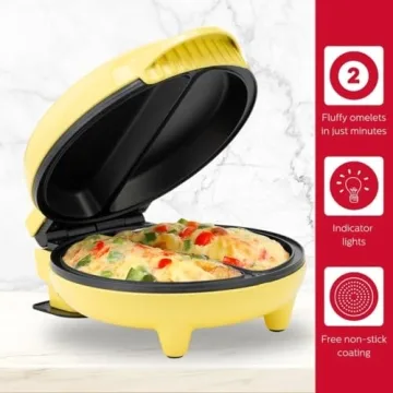 Holstein Non-Stick Omelet Maker for Quick Delicious Breakfasts