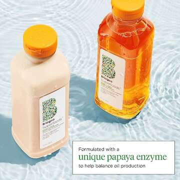 Briogeo Superfoods Mango + Cherry Hair Pack, Replenish Dull, Dry Hair and Balance Oil for Oily Hair,...