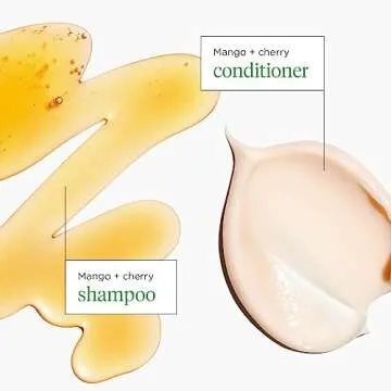 Briogeo Superfoods Mango + Cherry Hair Pack, Replenish Dull, Dry Hair and Balance Oil for Oily Hair, Controls Oil and Nourished All Hair Types and Textures, Vegan, Cruelty-Free, 2 x 12.5 fl oz