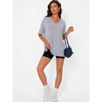 Trendy Queen Oversized T-shirt for Women Workout Plus Size