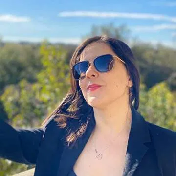 2020 VentiVenti Square Sunglasses For Women Men Polarized Double Bridge Retro Metal Frame UV Protection Brown Frame/Gradient Smoke&Orange Lens