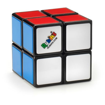 Rubik's Mini 2x2 Cube - Ideal Brain Teaser and Fidget Toy