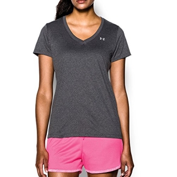 Under Armour Women's UA Tech V-Neck XL Gray - Comfort & Style